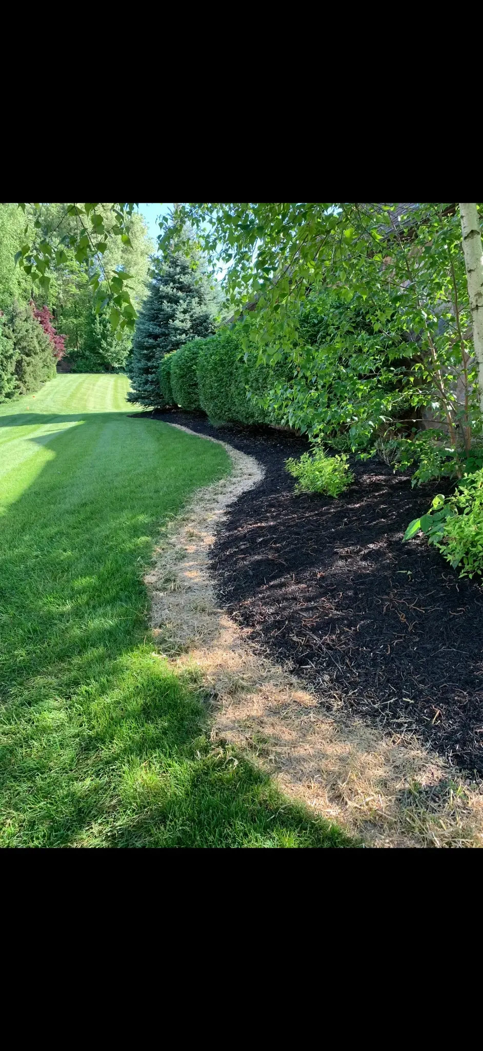 Lawn maintenance in Wadsworth, Ohio