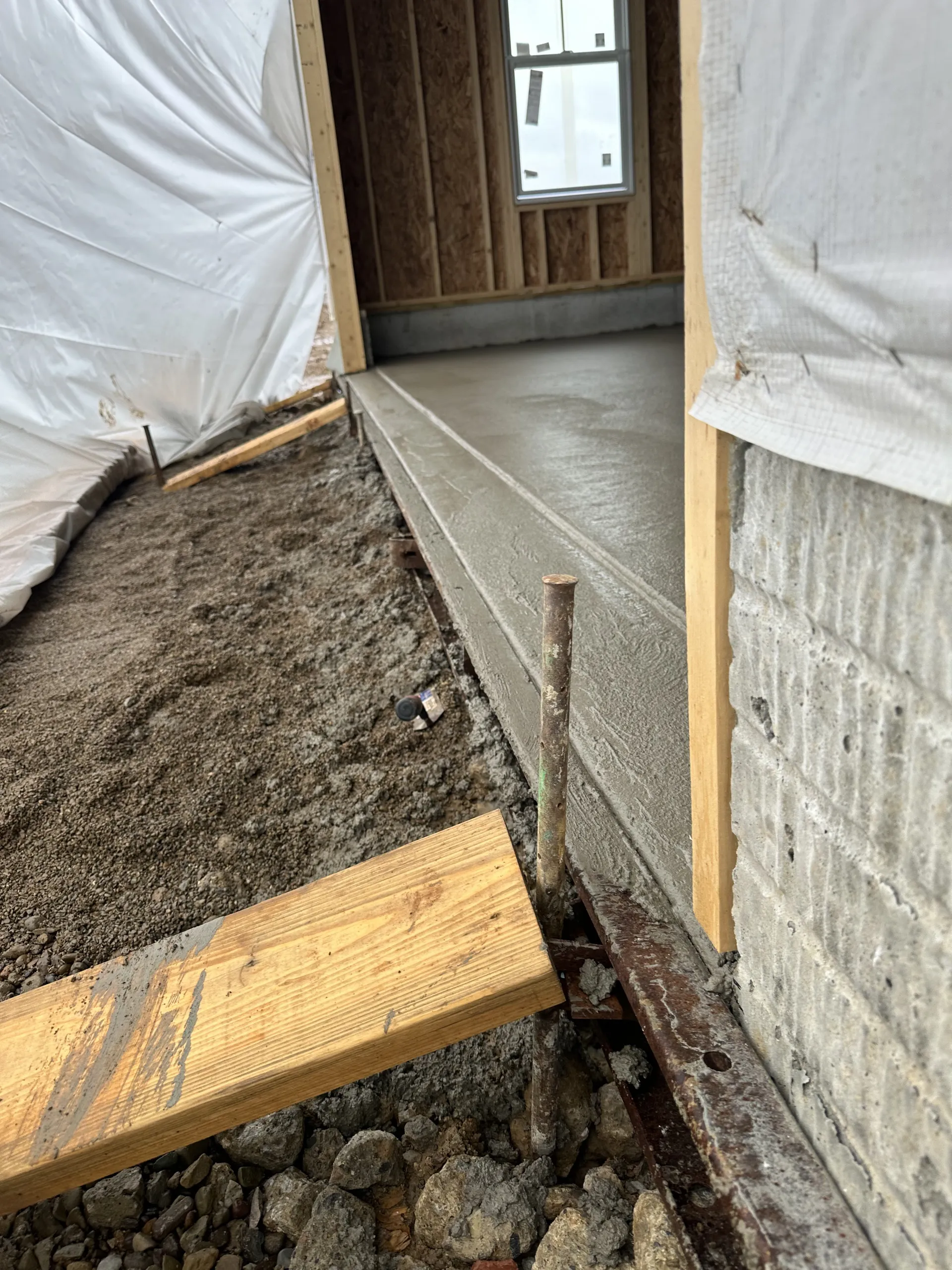 Concrete driveway and patio work in Wadsworth, Ohio
