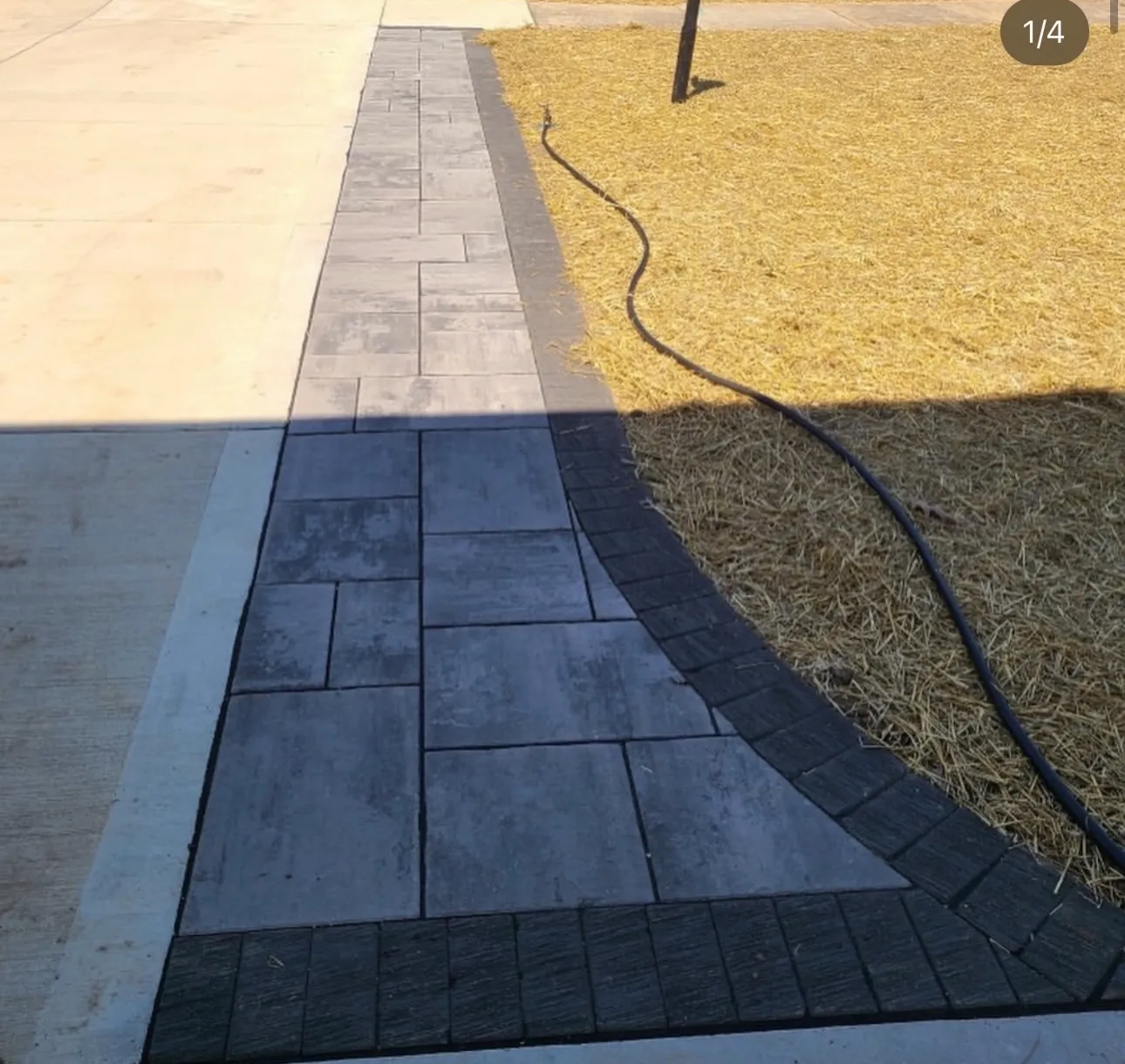 Paver patio installation in Northeast Ohio
