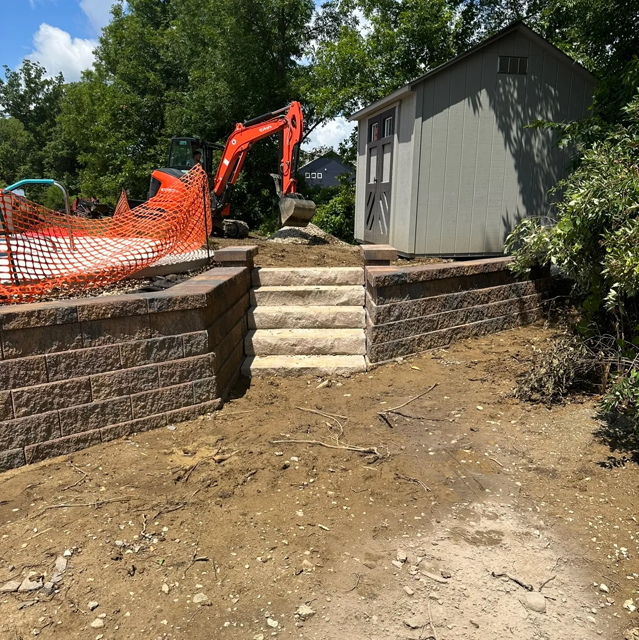 Outdoor living space in Wadsworth, Ohio